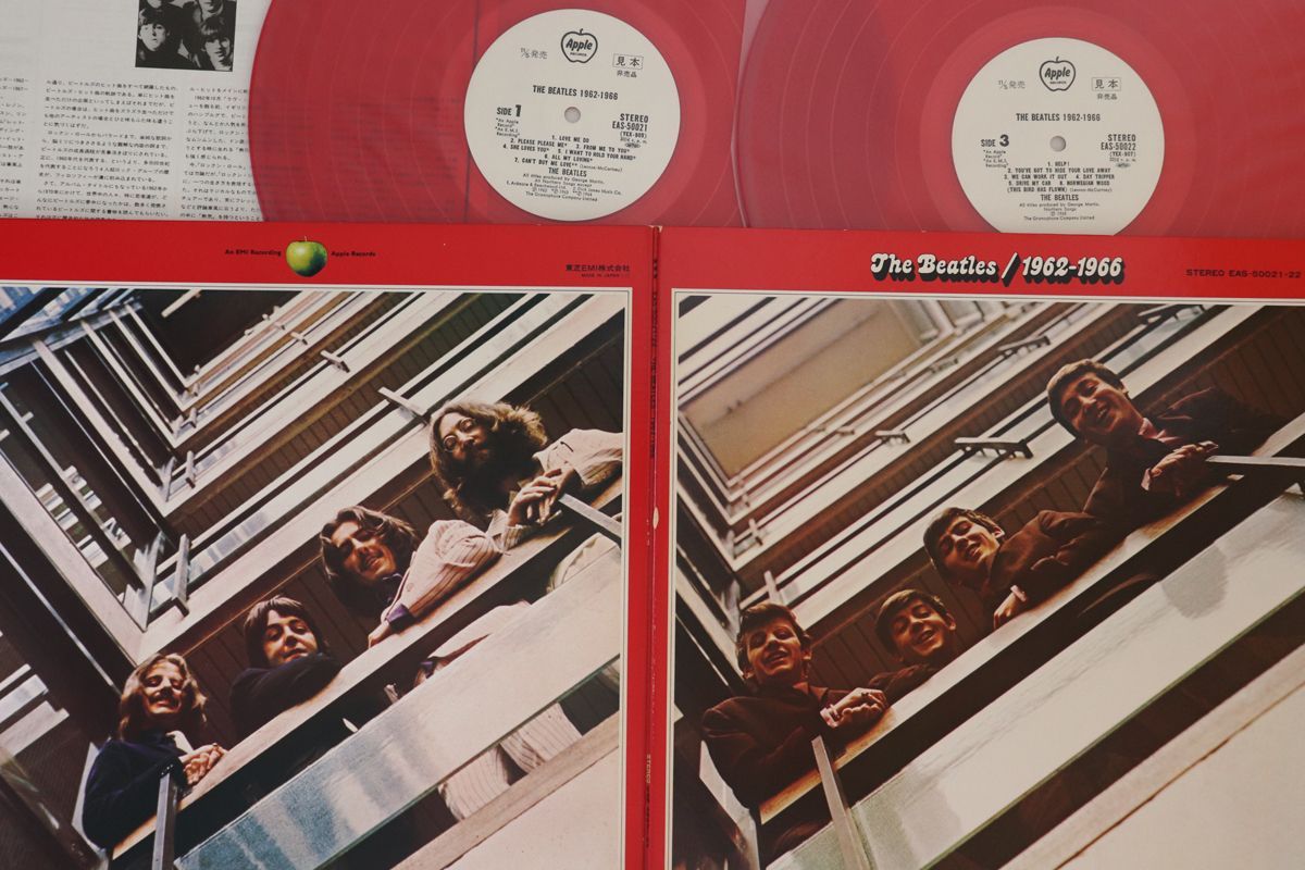 2discs LP Beatles 1962年-1966年 EAS5002122PROMO ODEON プロモ /00500 2discs LP Beatles 1962年-1966年 EAS5002122PROMO ODEON プロモ