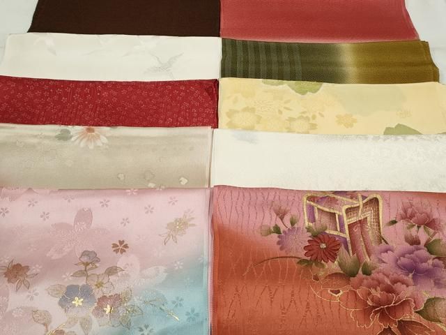 平和屋本店 和装小物 帯揚げ10枚 DZAA10961kh5