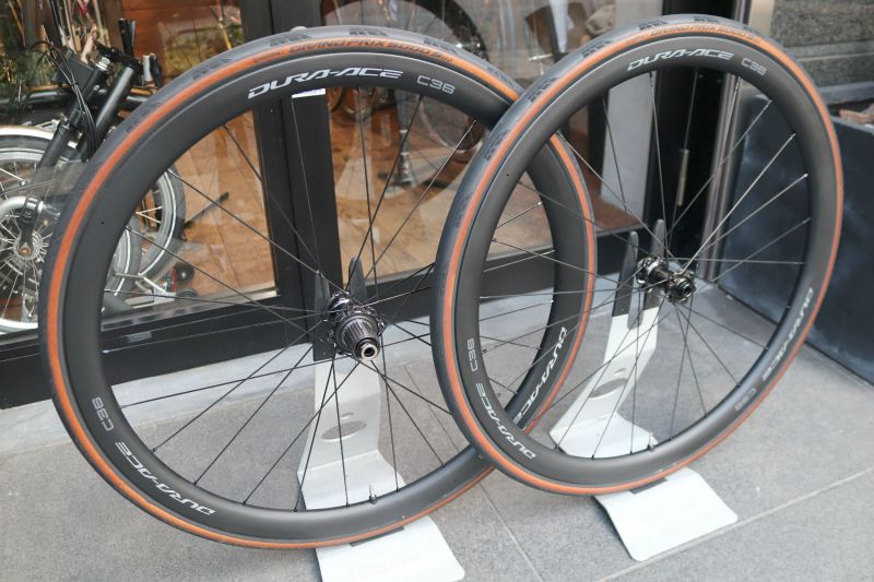 美品】デュラエース c36 ホイール カーボン（R9270）