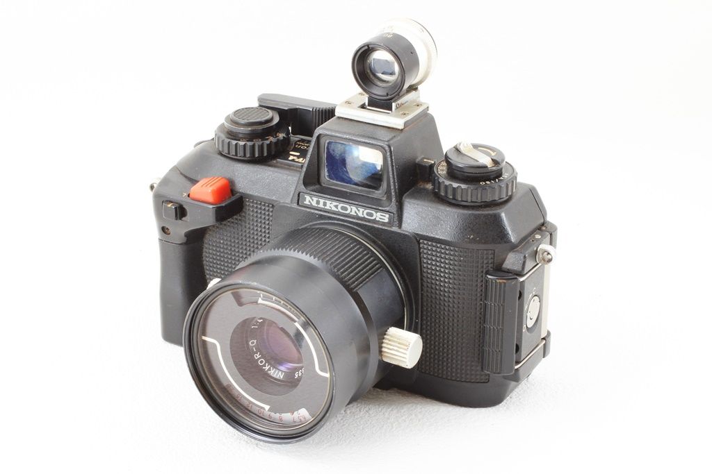 美品 NIKON ニコン NIKONOS Ⅳ-A ニコノス NIKKOR-Q 80/4 水中