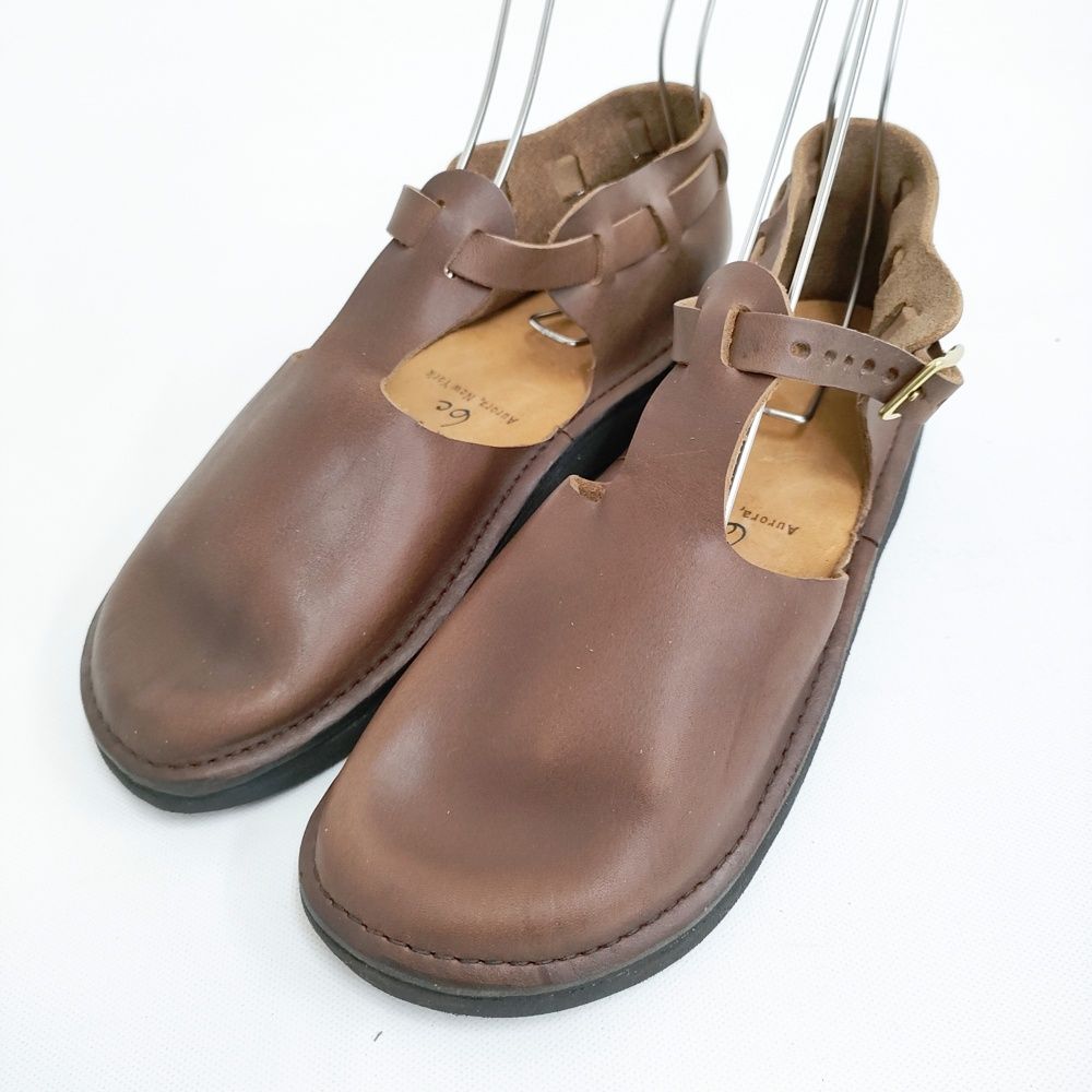 オーロラシューズ ウエストインディアン7 2/1C　ブラウン AURORA SHOES オーロラ シューズ West Indian ウエストインディアン