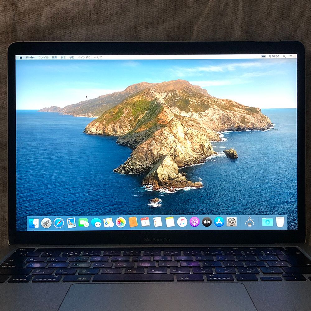 Apple - 【本体のみ】Apple MacBook Pro (13インチ, 2020, Thunderbolt 3ポート x 4)【i5・32GB・512GB】A2251 EMC3348/LT-250055（273178） MacBook Pro (13-inch, 2020, Four Thunderbolt 3 ports