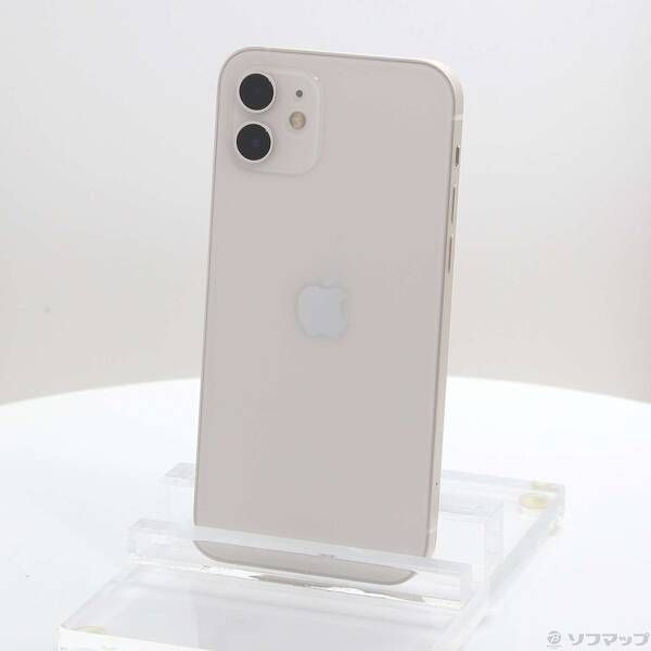 〔 品〕 iPhone12 64GB ホワイト MGHP3J A SIMフリー 198