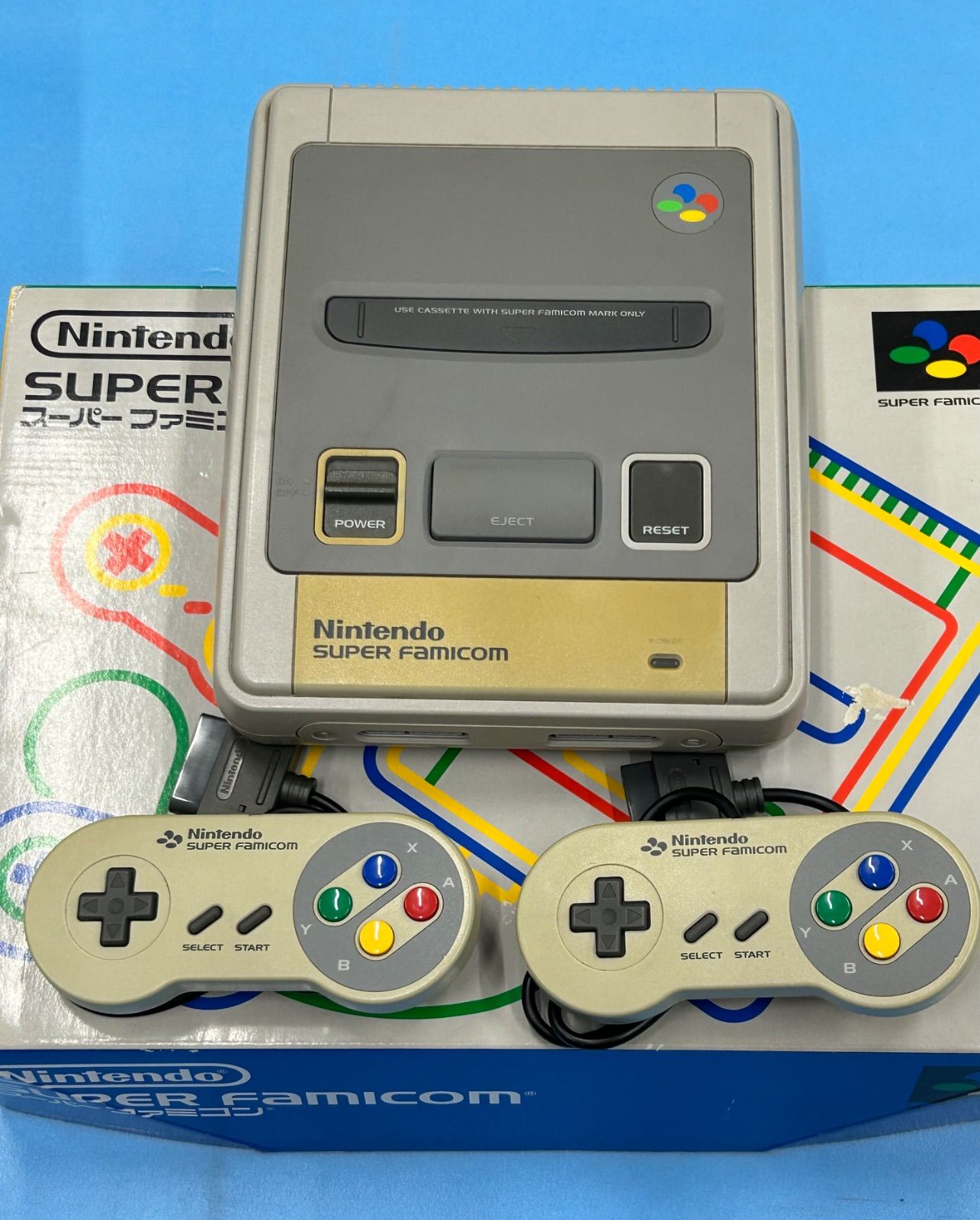 スーパーファミコン本体＋カセット スーパーファミコン本体とカセット22本セット - メルカリ