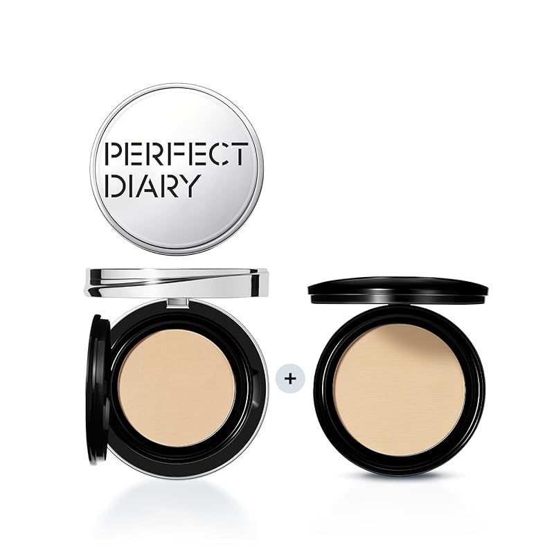 PERFECT DIARY パーフェクトダイアリー エッセンスコンシーリング UV クッションファンデーション陶器肌 ツヤ肌 透明感 うるおい 保湿 日焼け防止 SPF50+ PA+++ 12g（B03 本体+レフィル）
