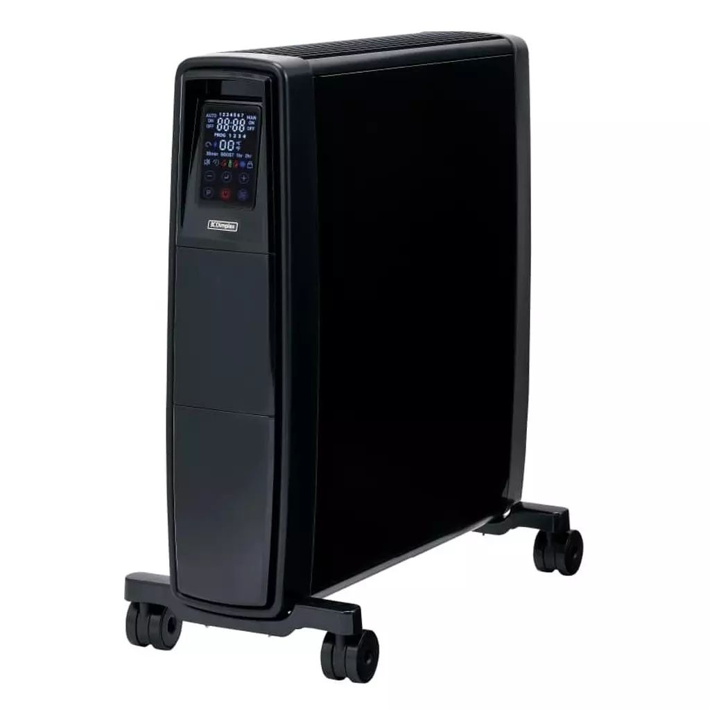 空調家電 バーグマン DIMPLEX オイルフリーヒーター FUTURAD B05 ブラック FUTG12CEB