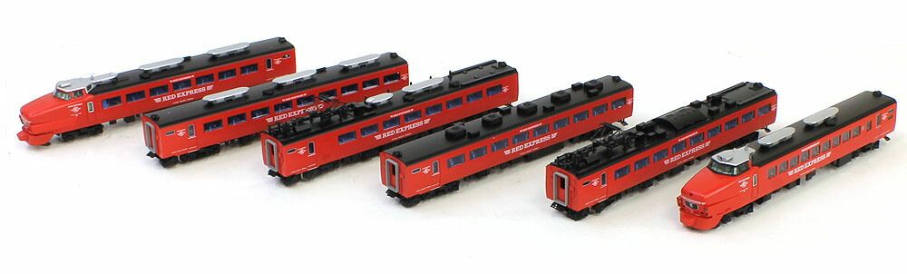 TOMIX Nゲージ JR 485系 クロ481-100 RED EXPRESS セット 98777 鉄道模型 電車 485系特急電車（クロ481-100 RED EXPRESS）セット（6両） | TOMIX