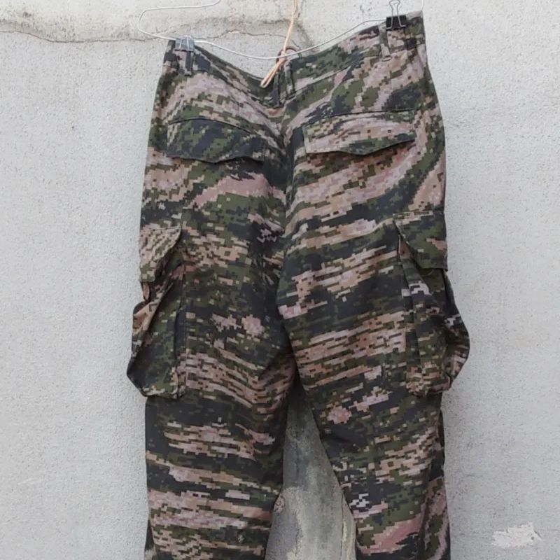 韓国海軍新型BDU迷彩ジャケット・パンツセット M BDU jacket(NAVY 