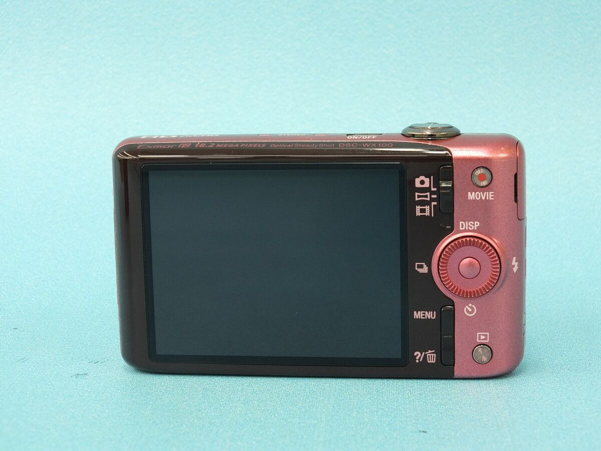 ソニー Cyber shot DSC WX 100 P ピンク