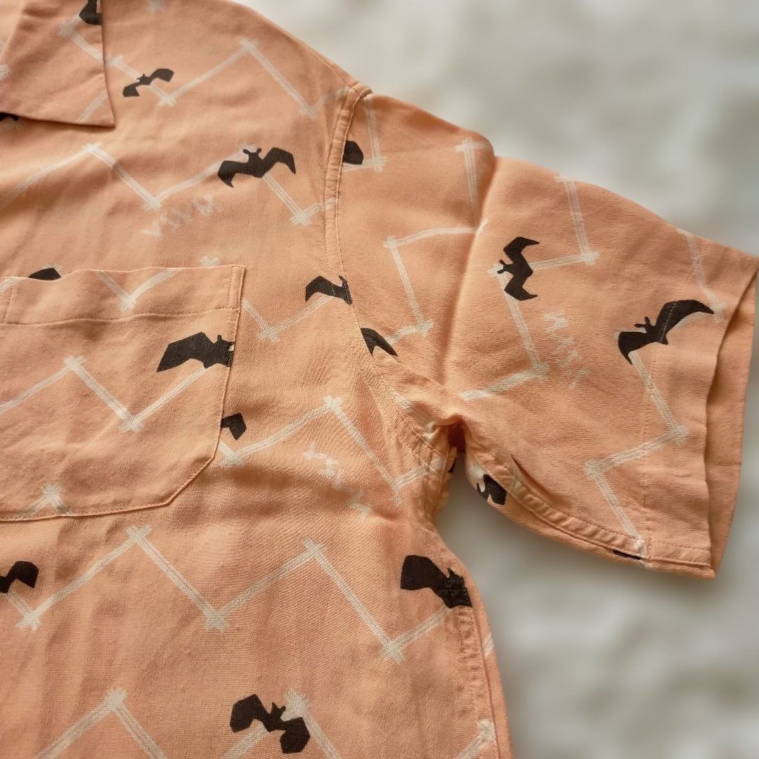 VISVIM visvim アロハ COPA SHIRT S⁄S BATS 半袖 開襟 アロハシャツ