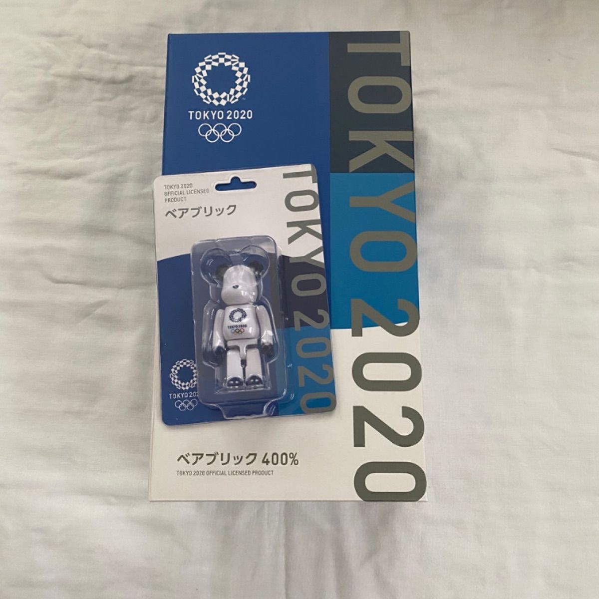 メディコムトイ【新品未使用】ベアブリック　東京オリンピック　100%&400%セット