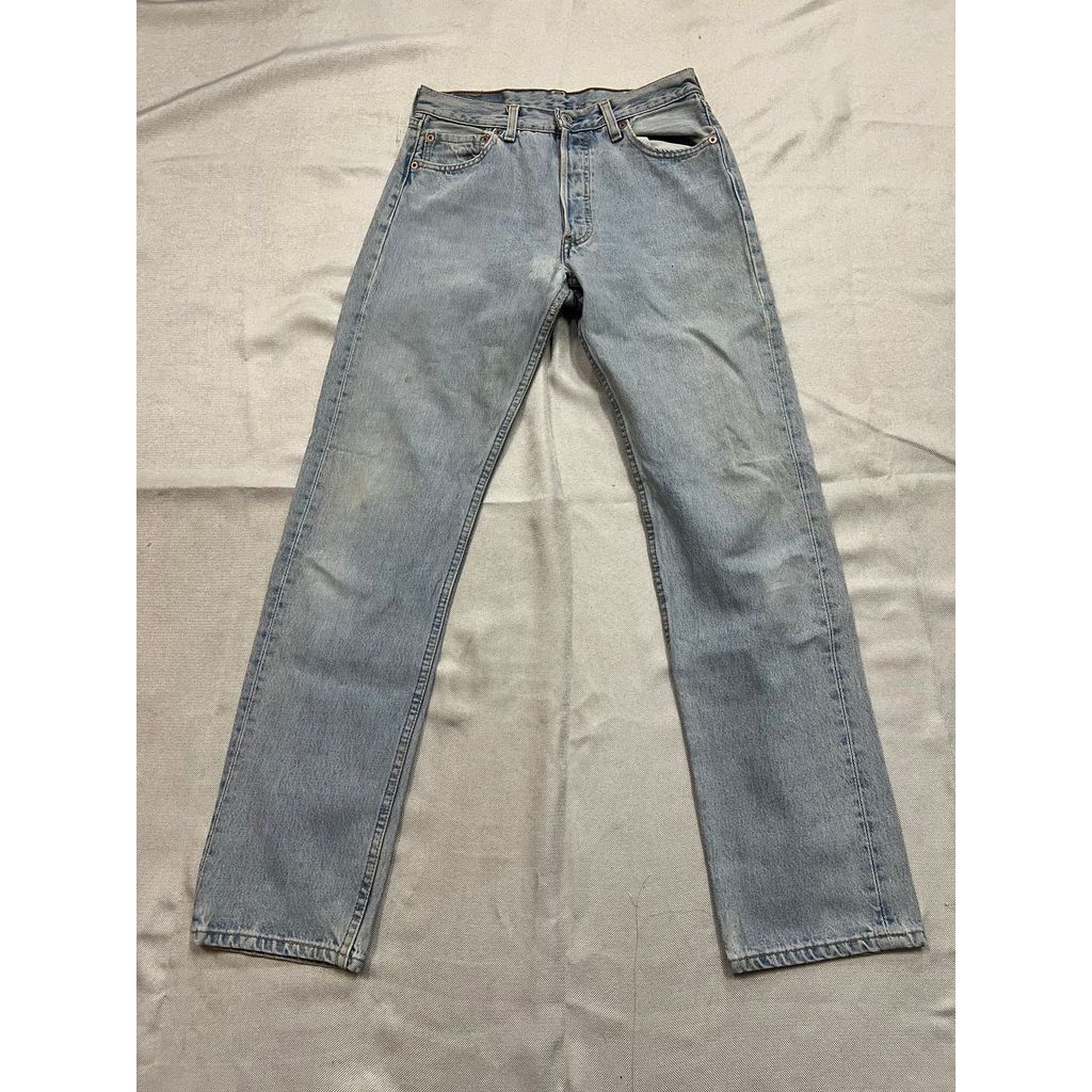 LEVI’S リーバイス 501 デニムパンツ コットンパンツ 青 ブルー W30×32 No.A193