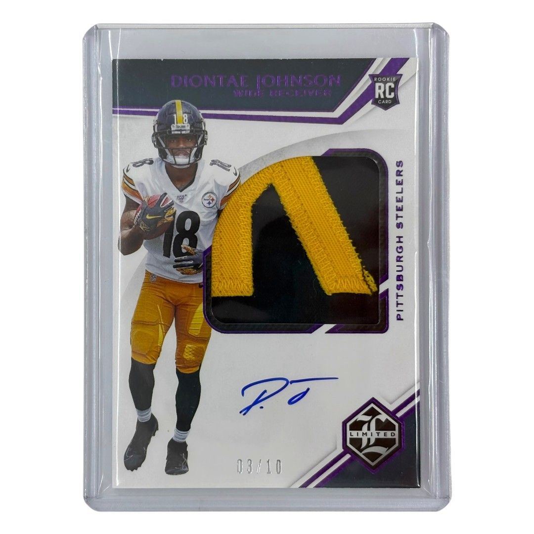 PANINI NFLカード LIMITED DIONTAE JOHNSON PITTSBURGH STEELERS 03|10 168 IT1