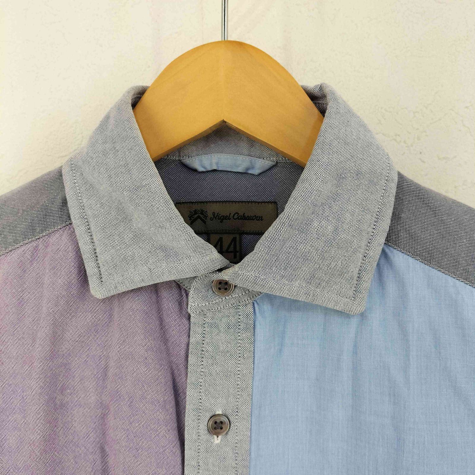 【イルカ様】ブリティッシュオフィサーズシャツクレージーパターン イルカ様】ブリティッシュオフィサーズシャツクレージーパターン