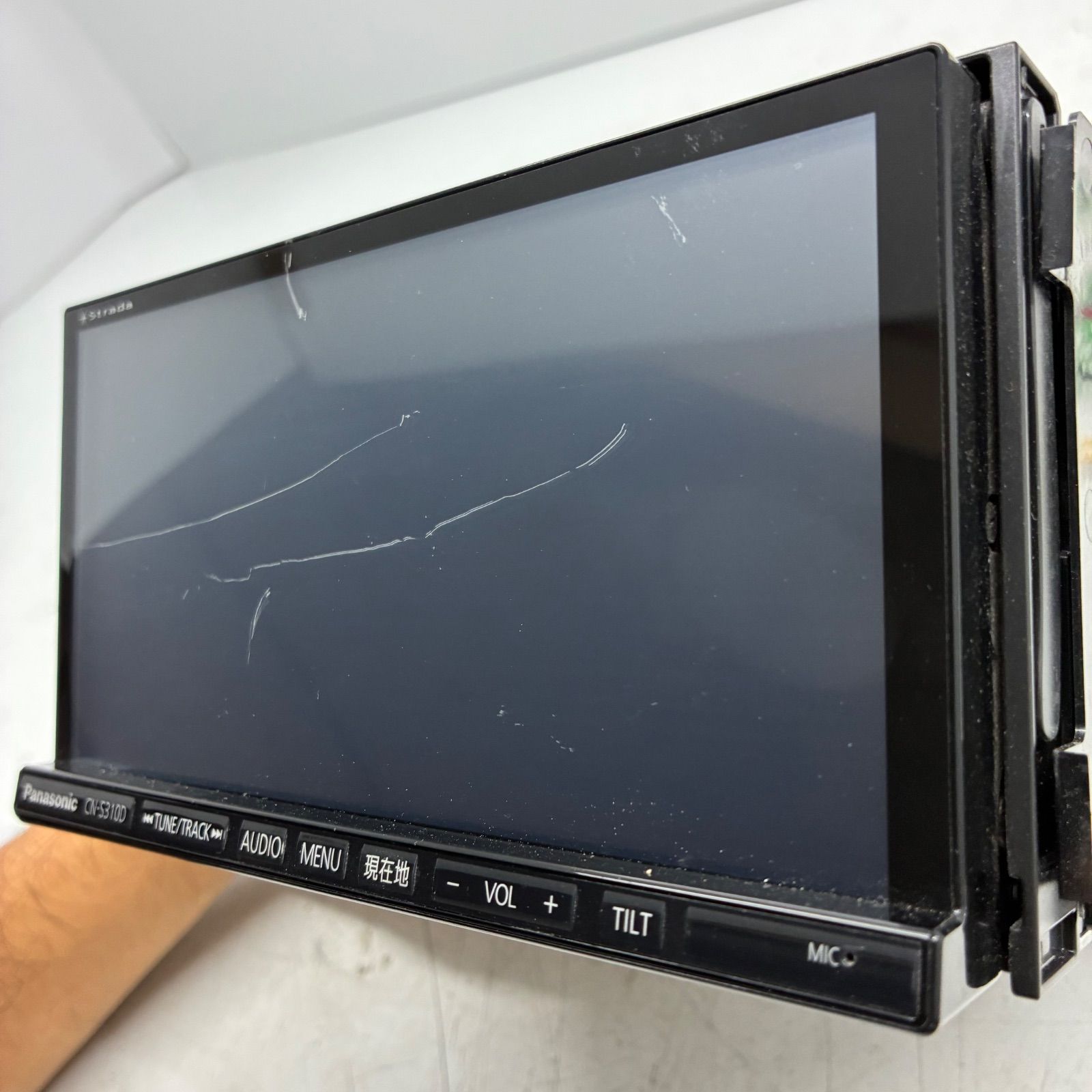 Panasonic Strada カーオーディオヘッドユニット Y Panasonic strada パナソニック ストラーダ 2DIN CN-S310D