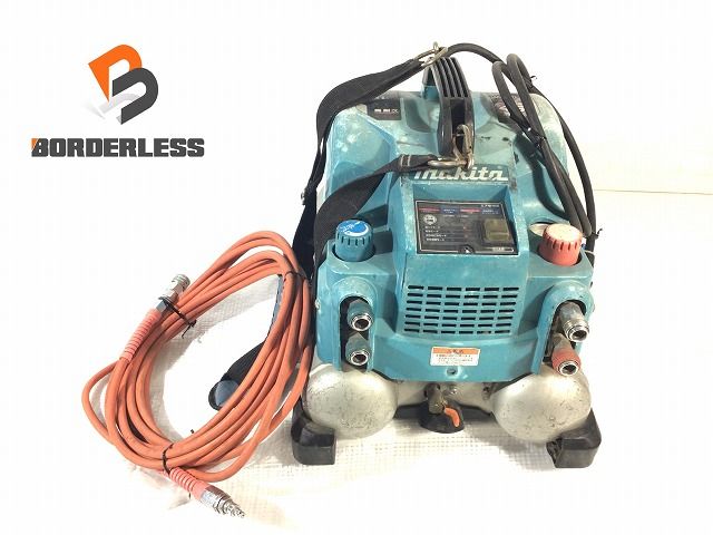 makita マキタ 8L エアコンプレッサ AC461XS 高圧エアホース付き 電動工具 エアツール 大工道具 内装業 105052