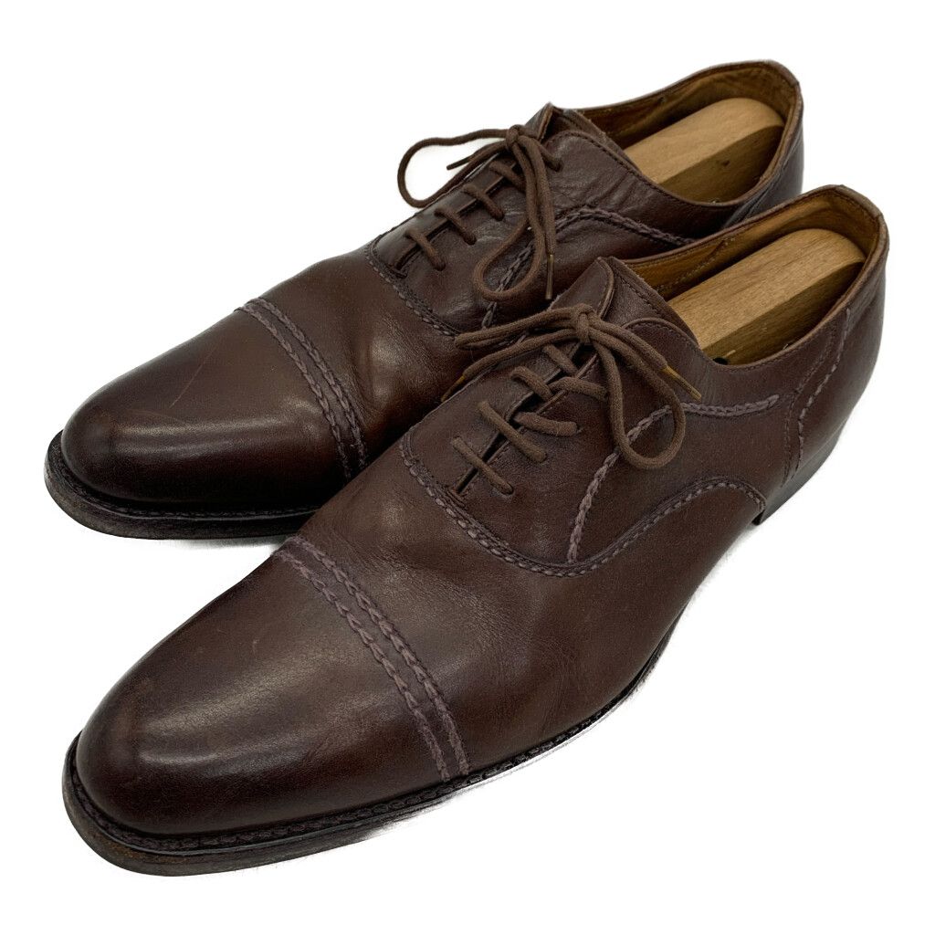 REGAL リーガル ストレートチップ 内羽根式 レザーシューズ ダーク