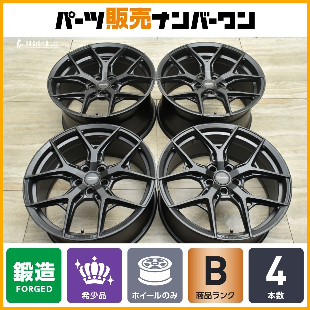 【鍛造】VOSSEN HF-5 20in 9J +32 10.5J +45 PCD114.3 4本 レクサス RC F IS GS スカイライン フェアレディZ アルファード ヴェルファイア