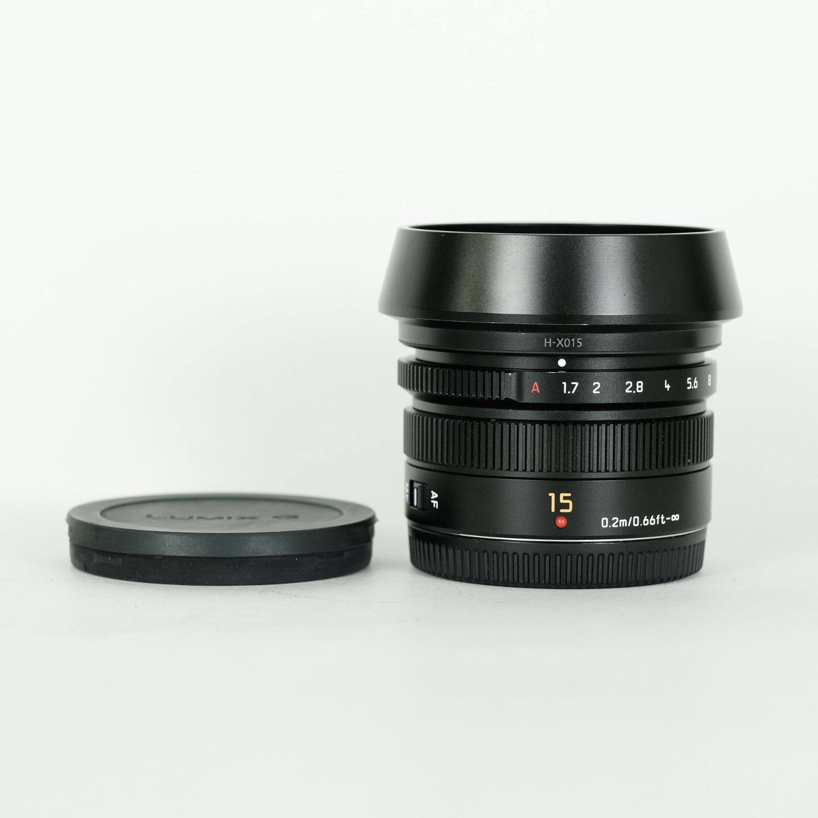 【美品】Panasonic LEICA 15mm/F1.7 ASPH【オマケ付】 新品)Panasonic (パナソニック) LEICA DG SUMMILUX 15mm F1.7
