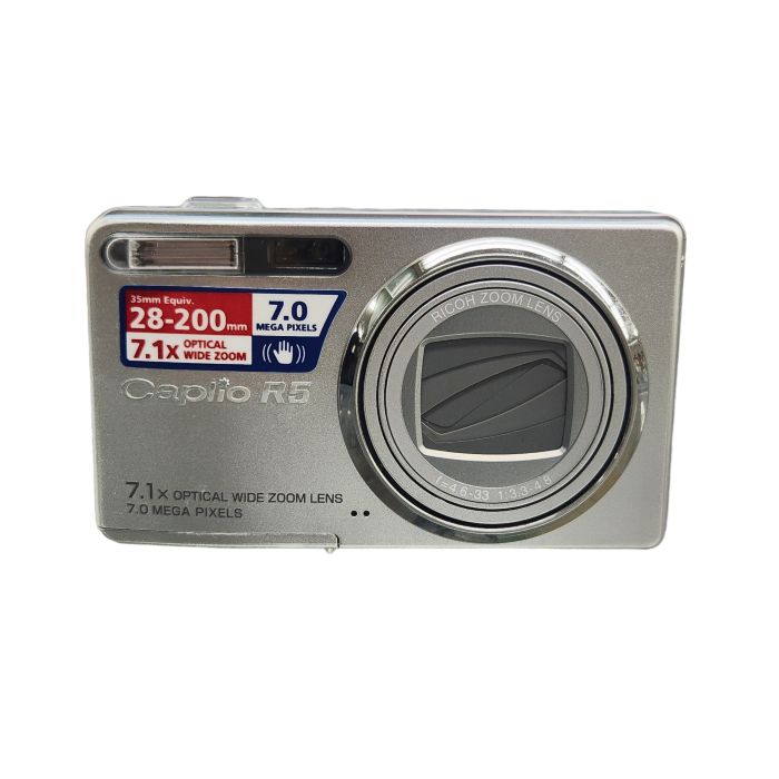 RICOH Caplio R5 デジタルカメラ シルバー 中古 1 - メルカリ