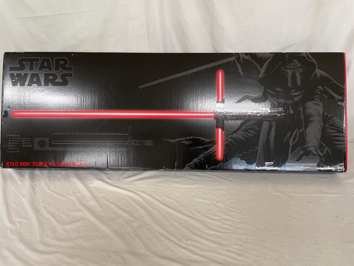 【簡易動作確認⭕️】スターウォーズFXライトセーバー カイロレン ブラックシリーズ スター・ウォーズ ブラック・シリーズ カイロ・レン フォースFX