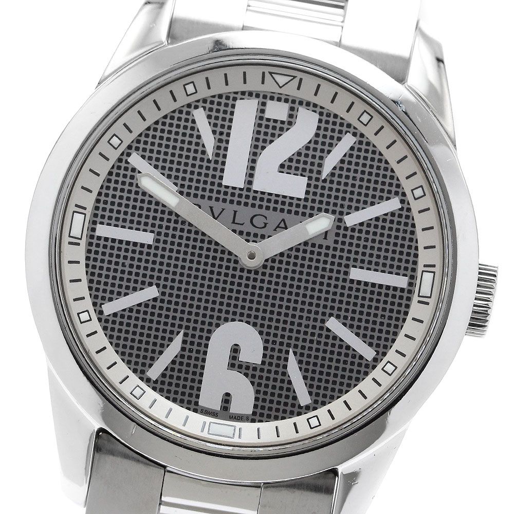 ブルガリ BVLGARI ST37S ソロテンポ クォーツ メンズ _905237