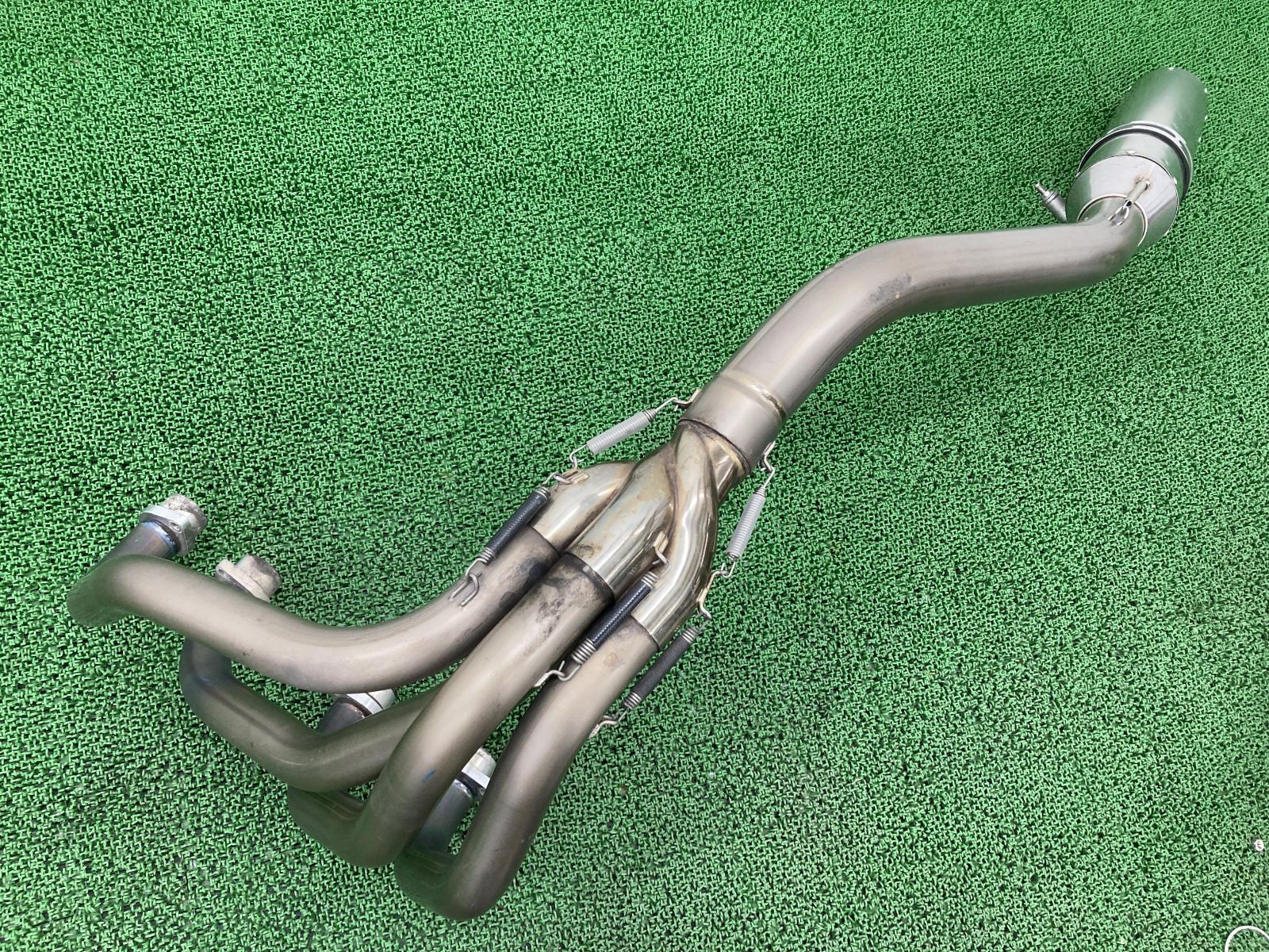 ノジマ製CB1300SF マフラー 社外 中古 バイク 部品 SC54 前期 チタン