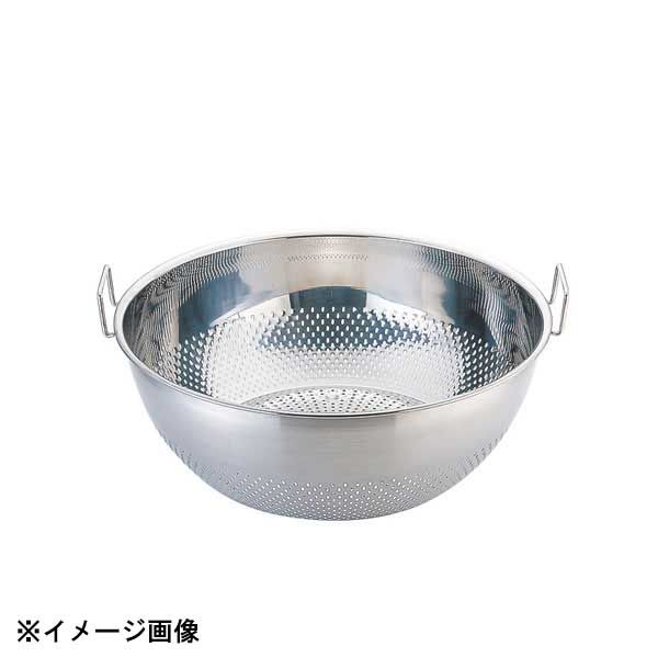 三宝産業 エコクリーンパイプ柄パンチング底平煮ざる L 18-8ステンレス 日本 AEK1801 三宝産業 エコクリーン UK 18-8 パイプ柄パンチング底平煮ざる S AEK1803