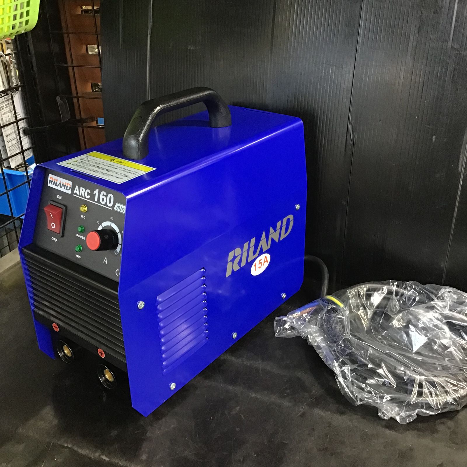 〇【RILAND】インバーター直流溶接機 ARC160mini15A [28819]【草加店】