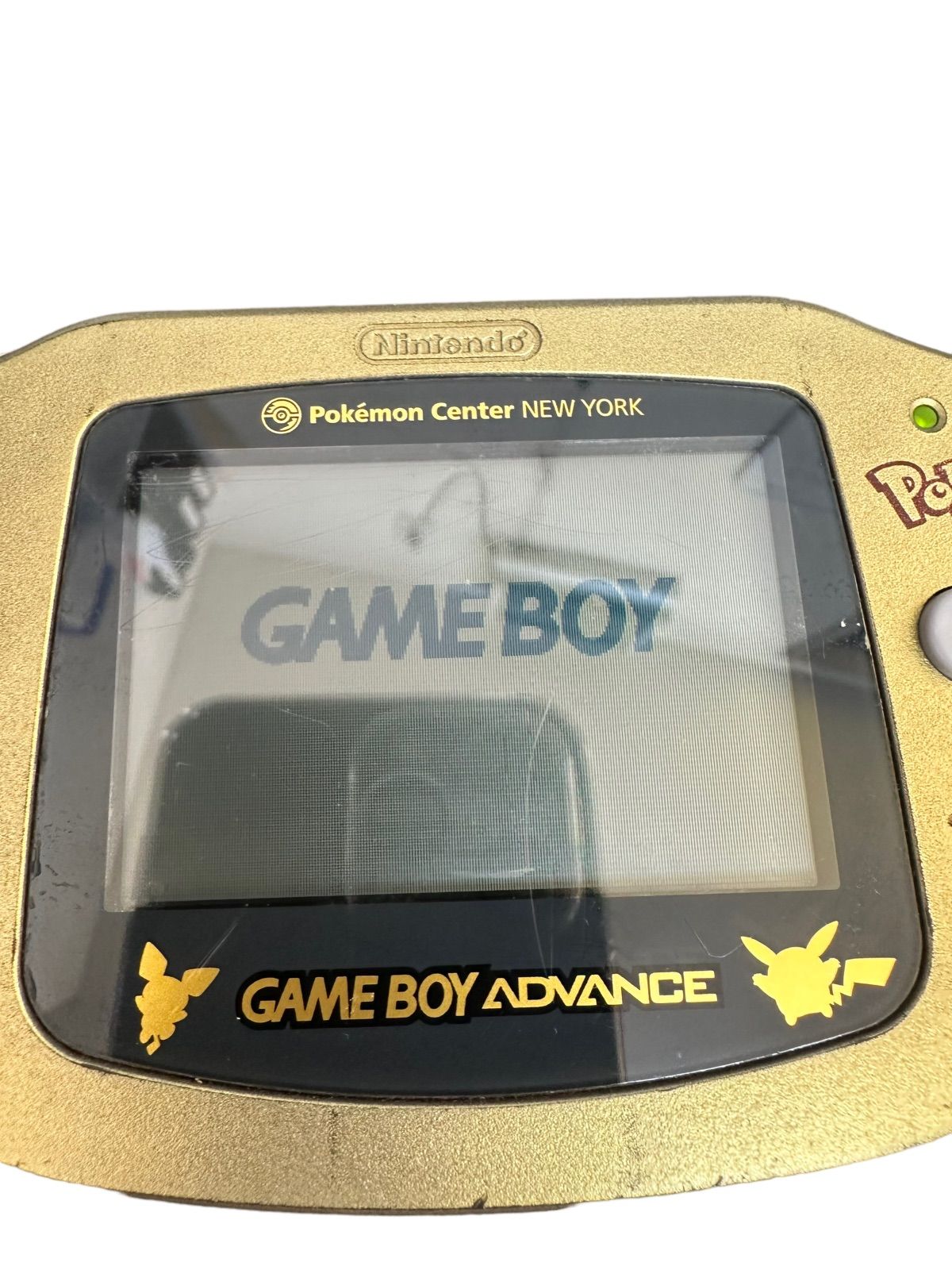 AGB-S- GAMEBOY ADVANCE ポケモンセンターニューヨーク-