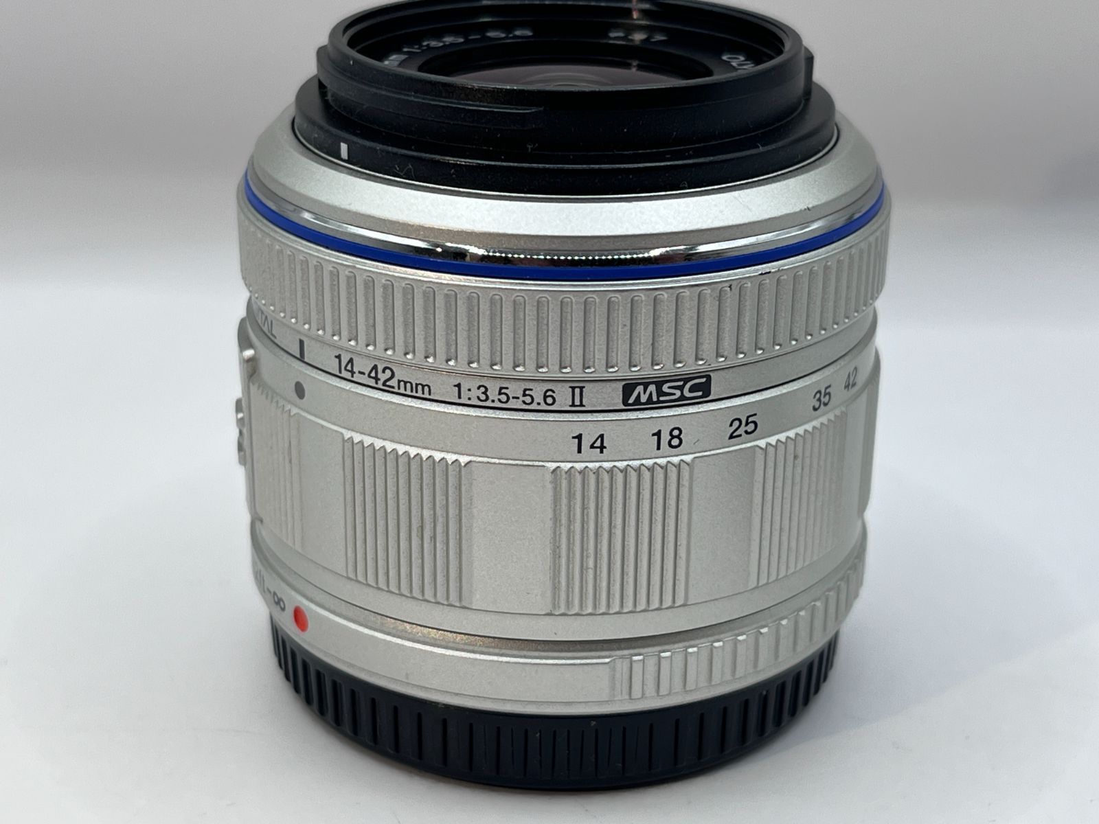 美品☆OLYMPUS M.ZUIKO 14-42mm EZパンケーキオリンパス 実用光学美品】