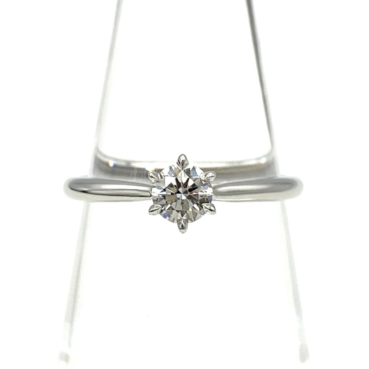 ケイウノ K.UNO ダイヤモンド デザインリング プラチナ ピンクゴールド  