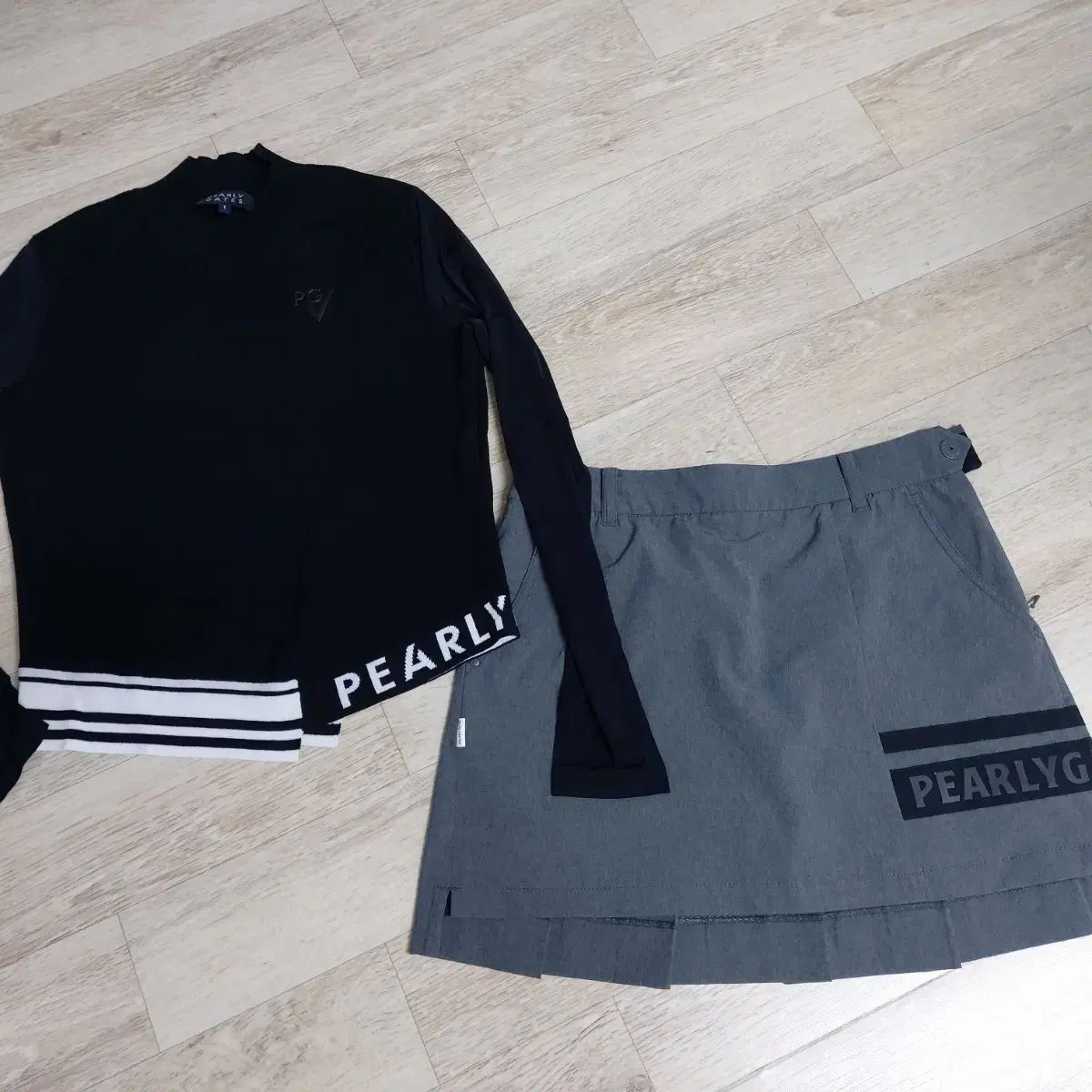 PEARLY GATES パーリーゲイツ かっこいいニット スカート 1 サブパラグラフ