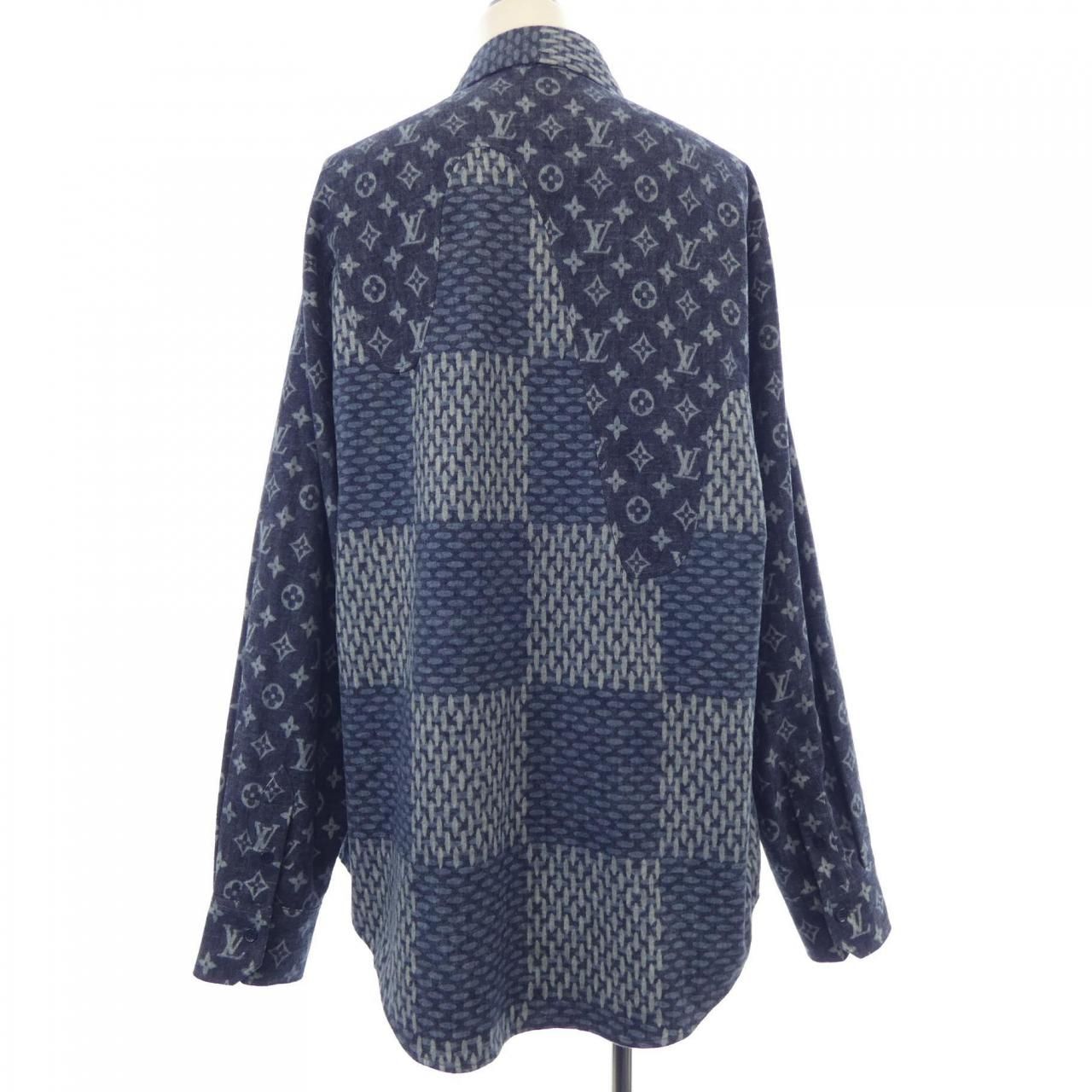 ルイヴィトン LOUIS VUITTON モノグラムウエーブジャイアントダミエ NIGO HJS02WVJI シャツ
