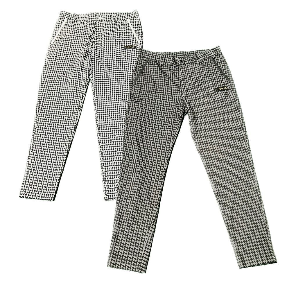 新品】V12 ゴルフウェアメンズロングパンツ白XL