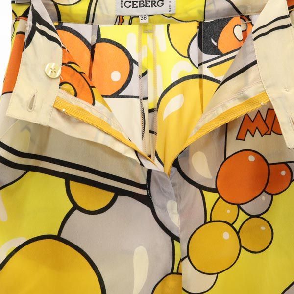 アイスバーグ イタリア製 ミッキーマウス ショートパンツ 38 ベージュ 