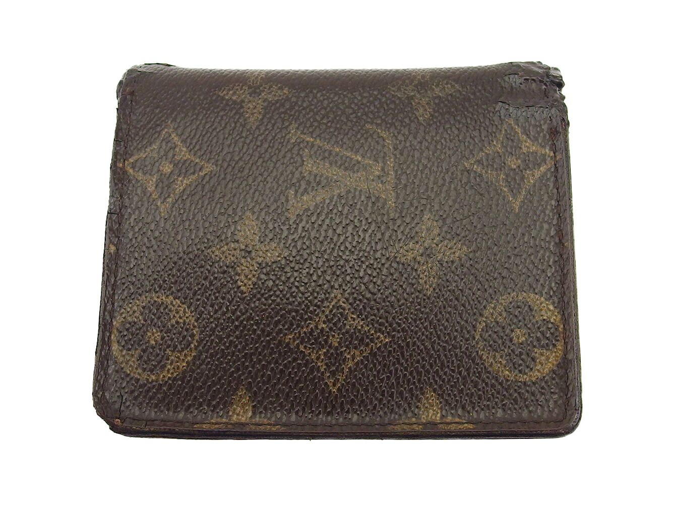 ルイ・ヴィトン LOUIS VUITTON 二つ折り財布 モノグラム