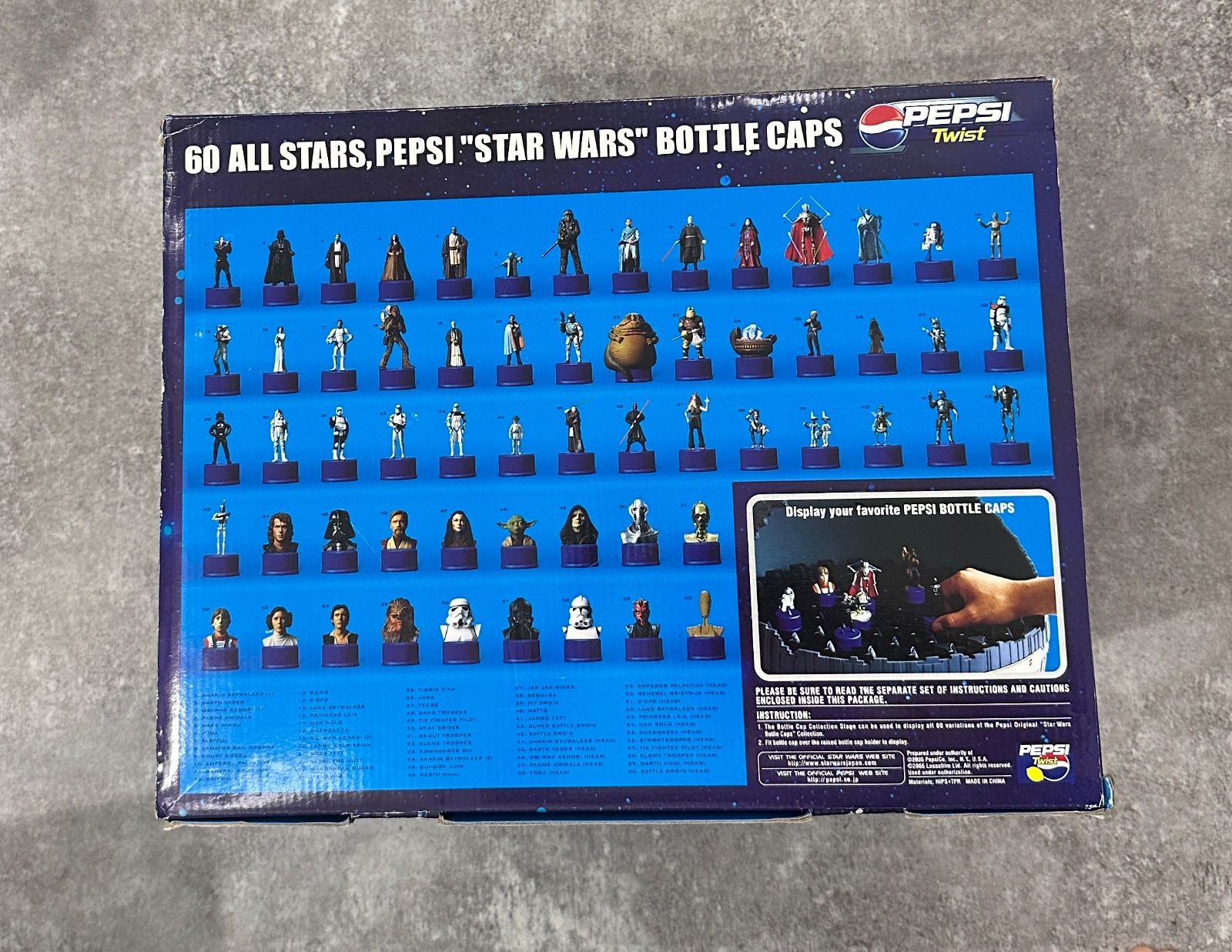 スターウォーズ　ペプシ　大陳ボード スターウォーズ ペプシ 大陳ボード 未使用】ペプシコーラ「スター