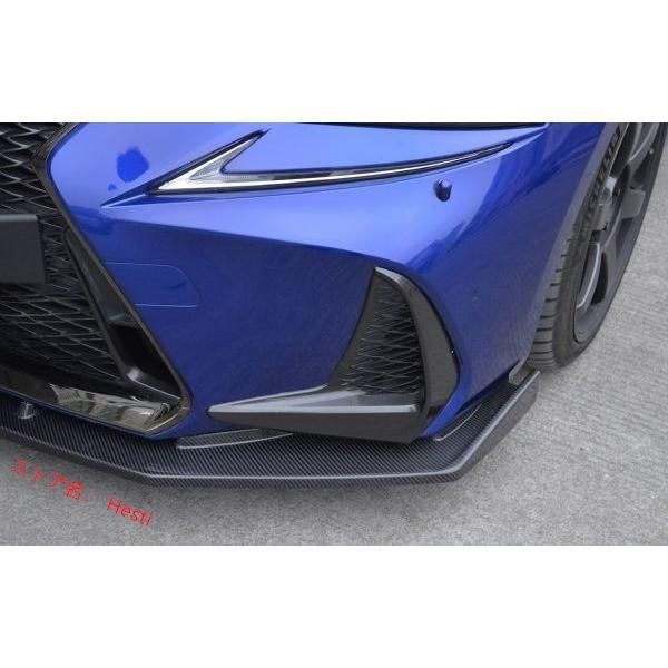 高品質レクサス2016~IS ノーマル|Fスポーツセダン用MLフロントカーボンリップスポイラー|カーボンスポイラー|本物カーボン|IS350|IS300|IS3