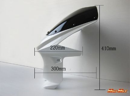 ビキニカウル 180φ ブルー M8取付けボルト/スクリーンボルト付属 各色