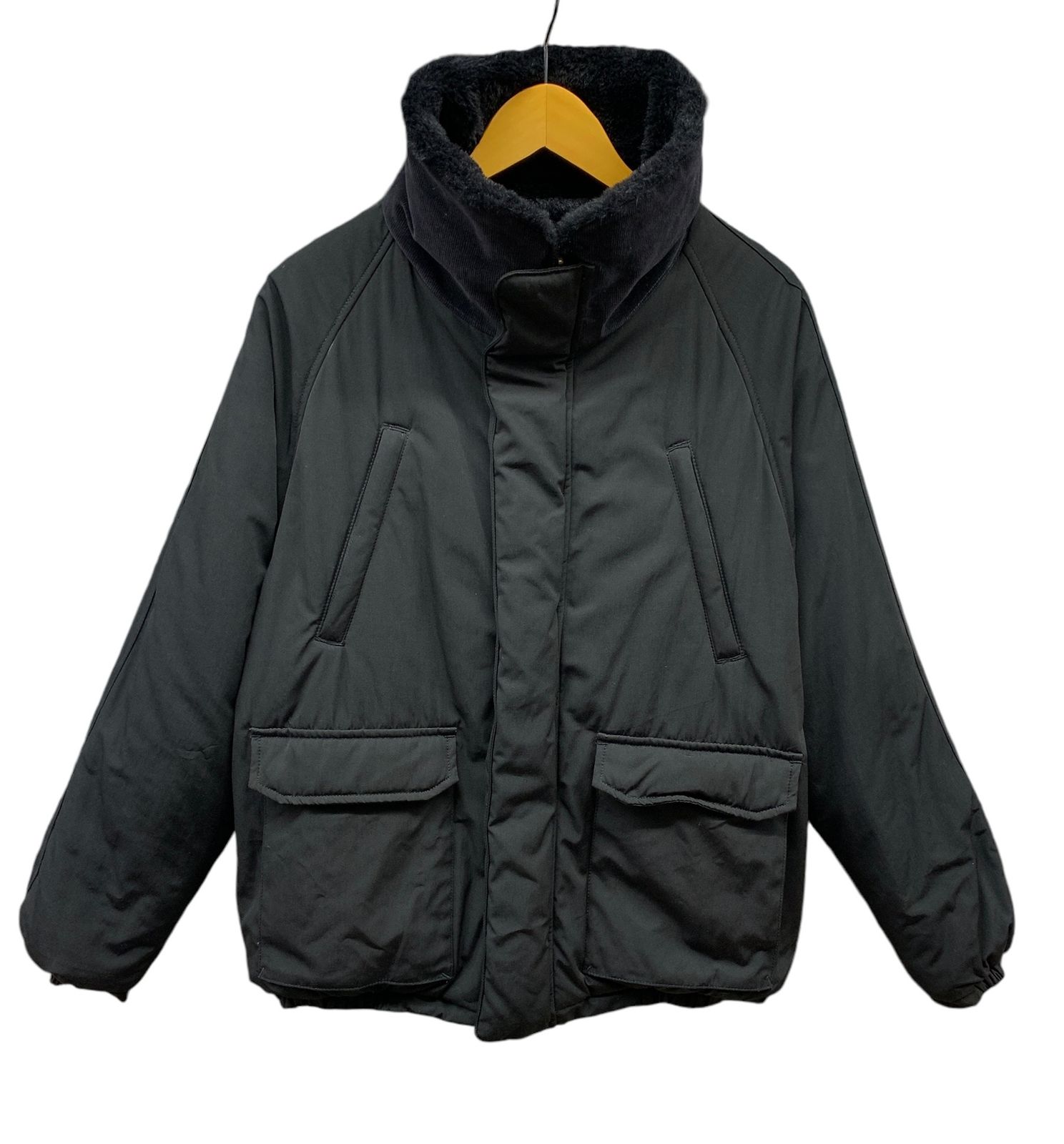 Montley (モーレー) リバーシブルファージャケット ボア ブルゾン バラ 