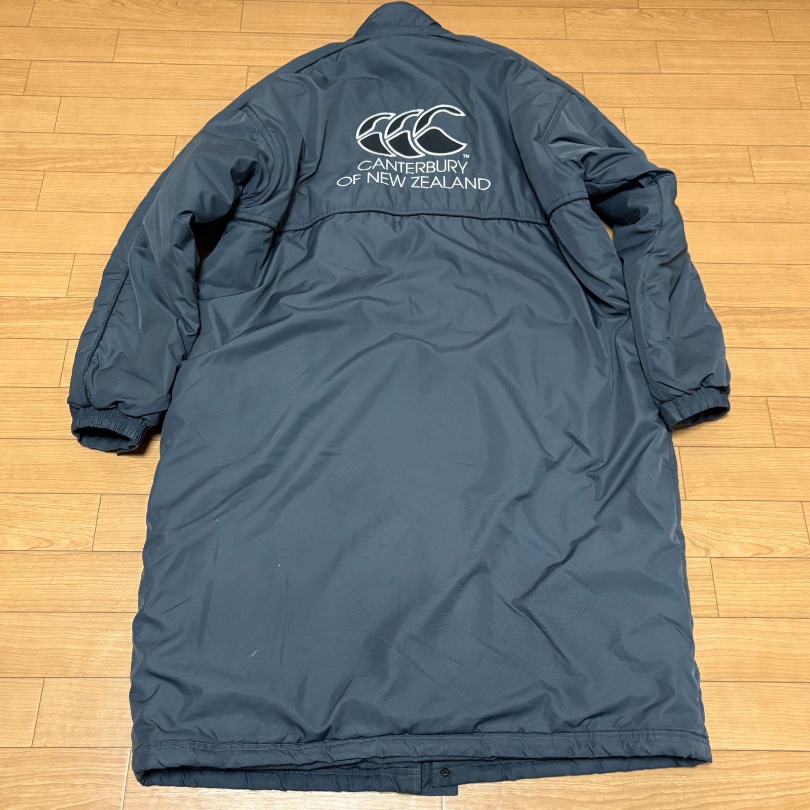 canterbury ネイビー 中綿ベンチコート Lサイズ 4L】CANTERBURY