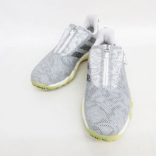 アディダス adidas コードカオス22 ボア CODECHAOS 22 BOA  BOOST ゴルフ ゴルフシューズ スパイクレス ダイヤル式 GX0199 グレー ホワイト イエロー 25.5　