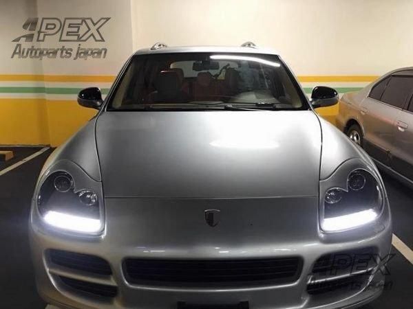 カーボンヘッドライトカバー 2P