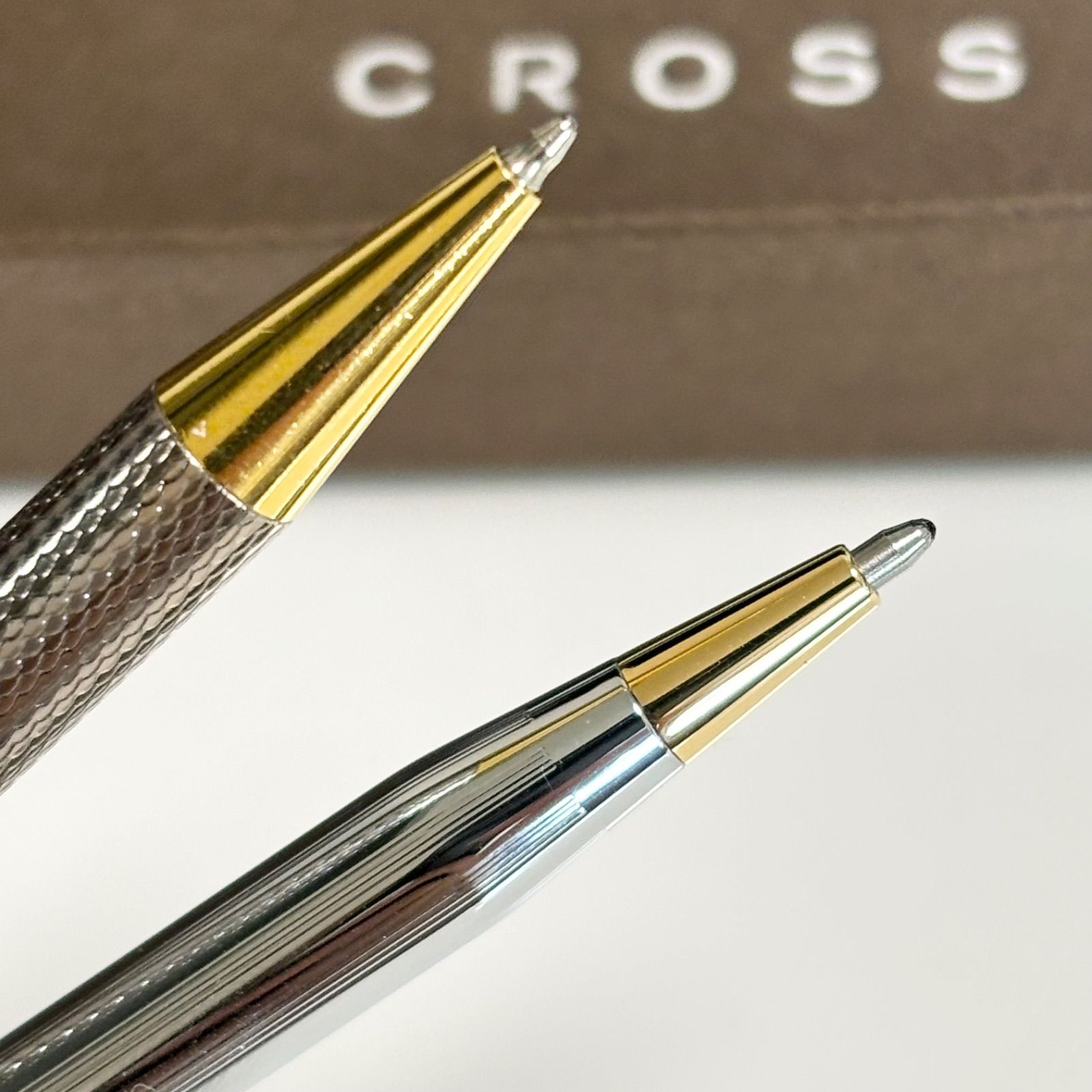 CROSSボールペン ゴールドとシルバー2本組 送料無料】CROSS/クロス/ボールペン/2本セット/シルバー/ゴールド/1本