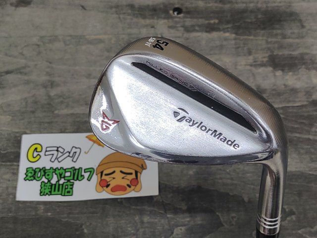 狭山■【中古】 ウェッジ テーラーメイド MILLED GRIND2 Chrome 54-11 MCI-105 MILD 54[1145]