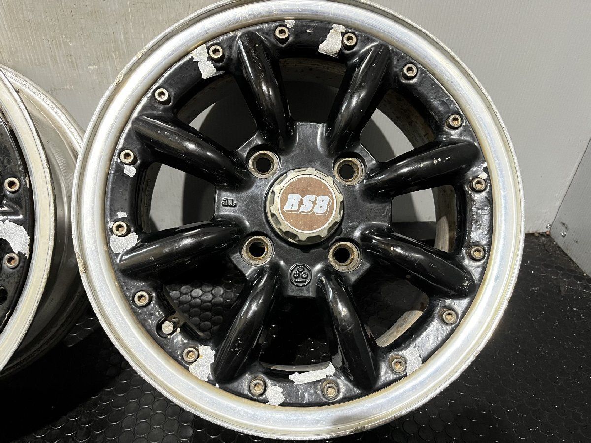希少SSR ワタナベ RS 8 SPEEDSTAR 14インチ　4本【手渡可】 希少】SSR RS8 ワタナベ 社外ホイール 14インチ 4本 5.5