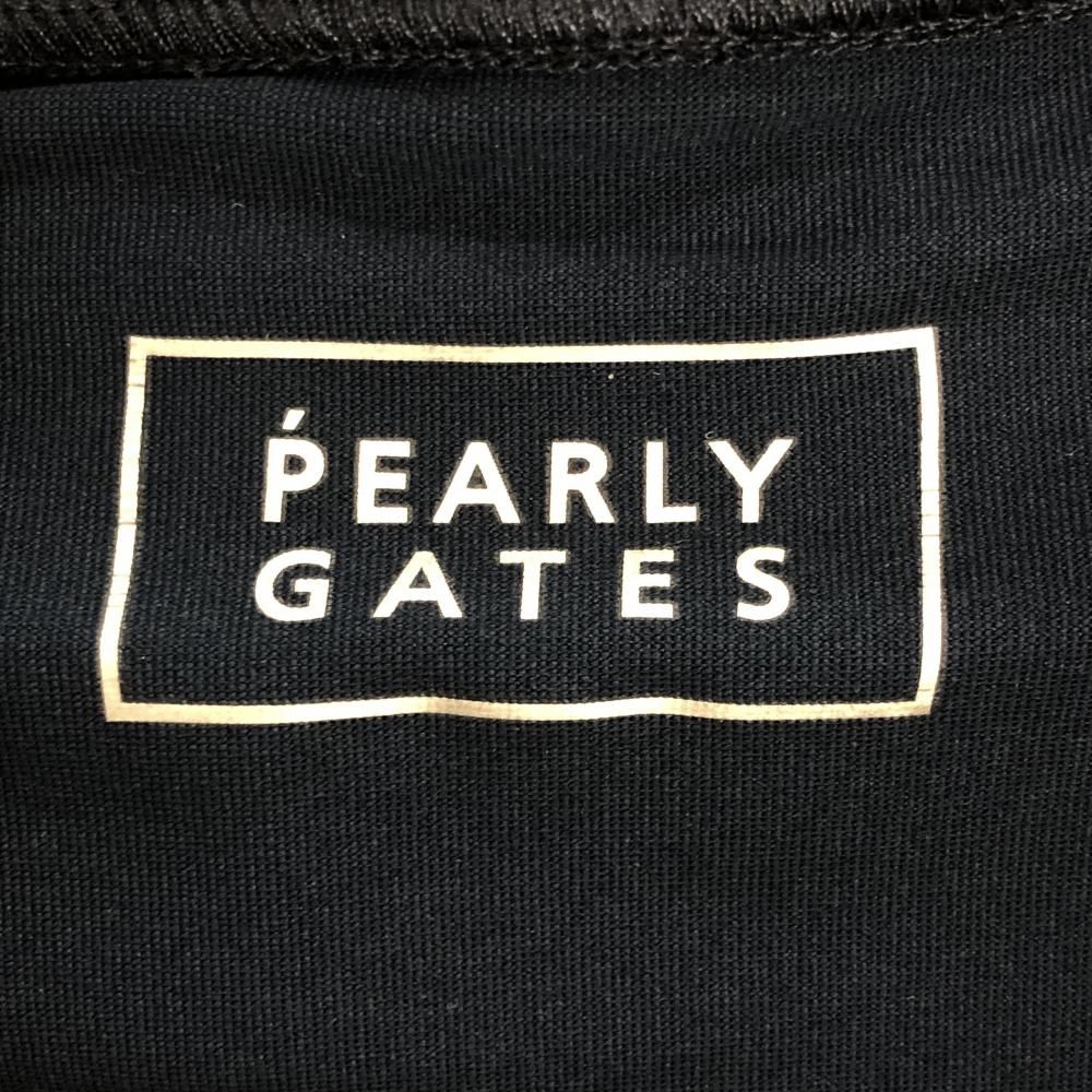 PEARLY GATES - 【超美品】パーリーゲイツ スカート ネイビー×白 ウエストメッシュ 後ロゴ PPG  レディース 0(S) ゴルフウェア PEARLY GATES 超美品】パーリーゲイツ スカート ネイビー×白 ロゴ総柄 ニコ
