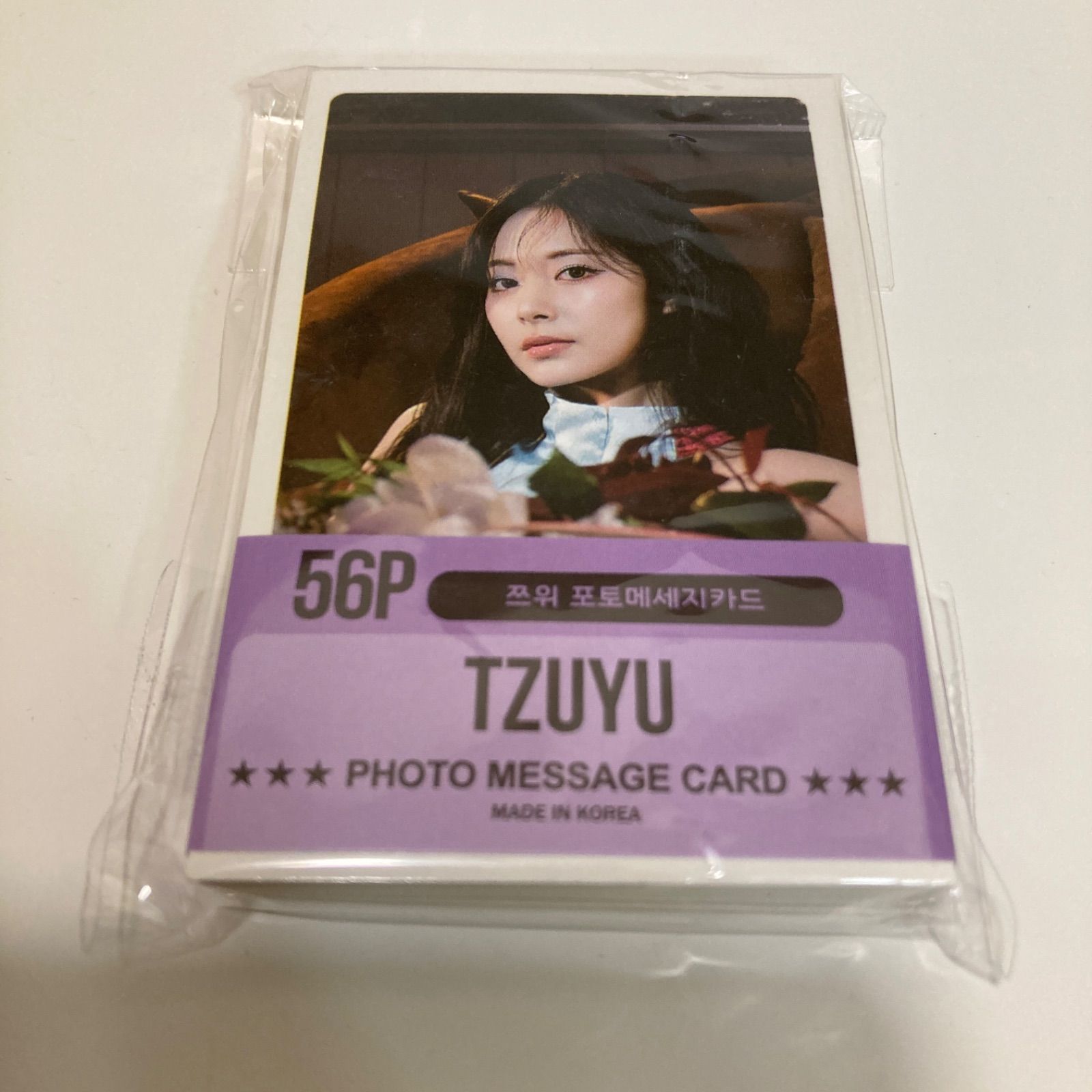 twice ツウィ メッセージカード56枚入り - メルカリ