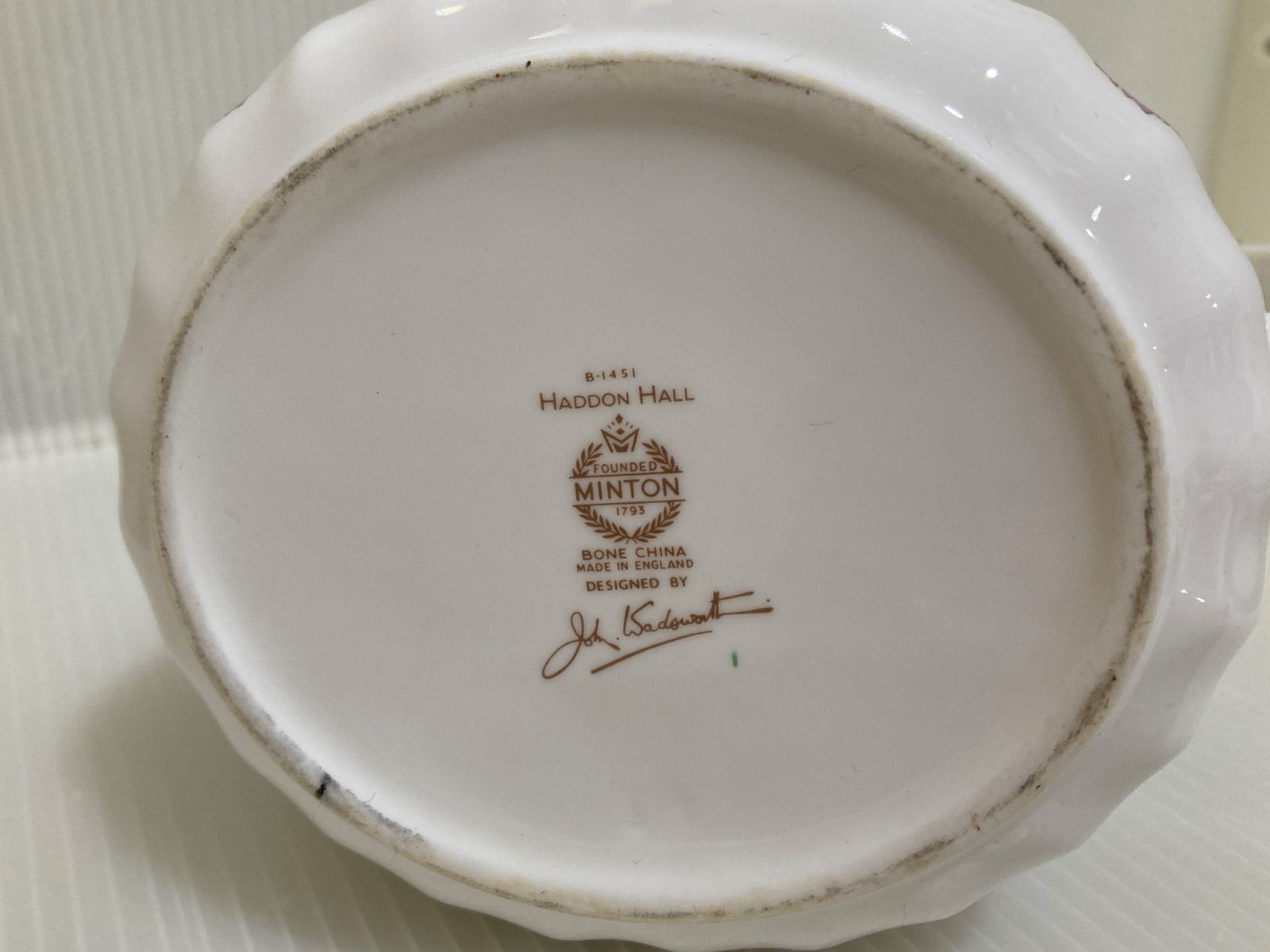 MINTON ミントン HADDON HALL ハドンホール カップ&ソーサー